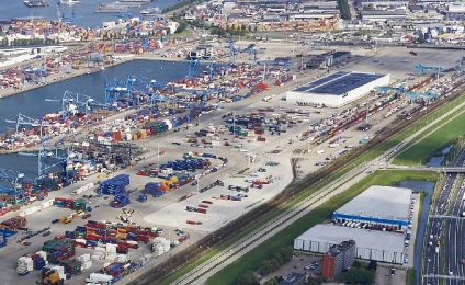Terminal operators upgrade pivotal rail-shortsea connection at Rotterdam